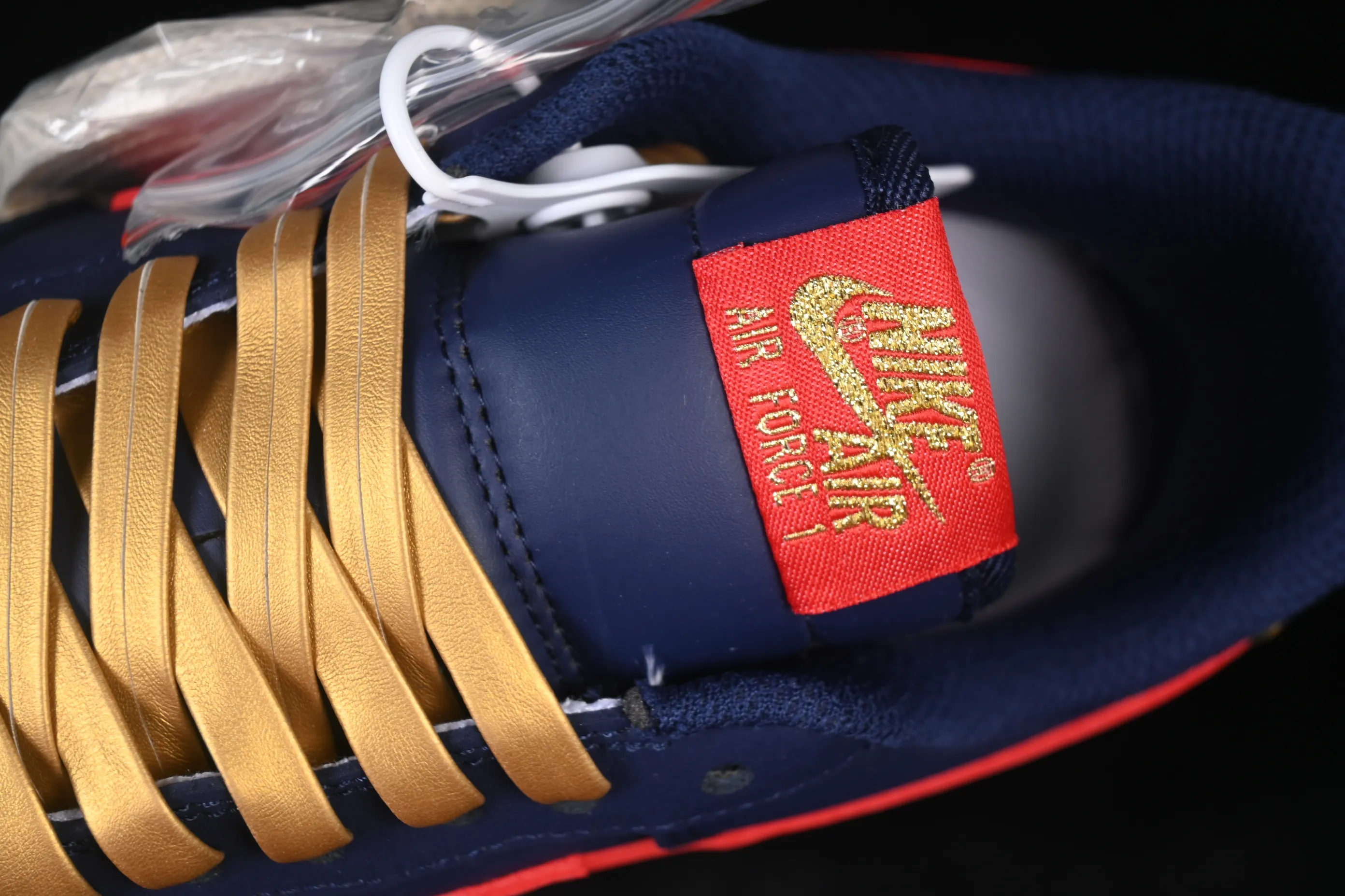 All Categories Nk Air Force 1 Air Force Series Nk Air Force 1 Low Air Force Low Nike Air Force 1'07 Low Blue Red Gold Air Force One Low Casual Shoes NH0601-529